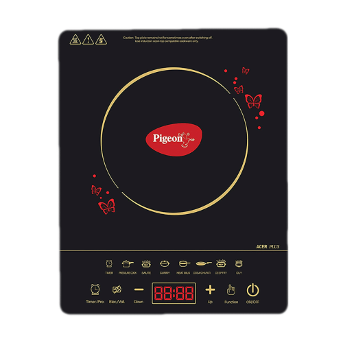 Pigeon Acer Plus Touch Induction 1800Watt, Black 1Pc