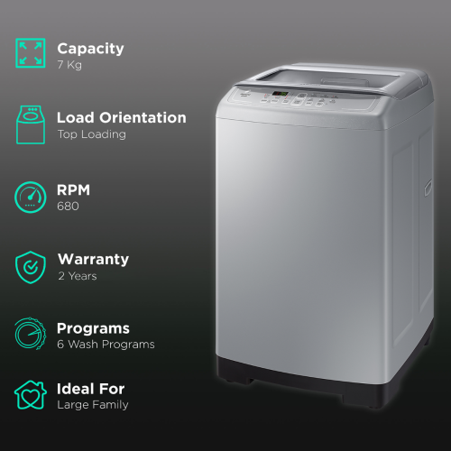 Samsung 7 kg Fully-Automatic Top Loading Washing Machine